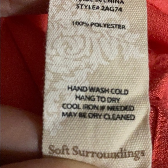 Soft Surroundings Amadora Tunic #2AG74 Size Large‎ - Picture 6 of 6